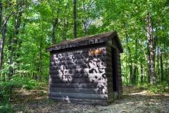 Sanders Park outhouse 2