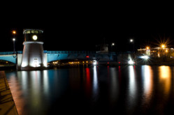 Main Street Bridge at Night